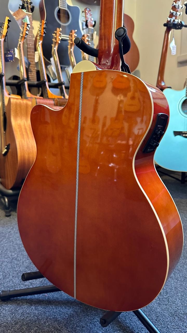 Violão Giannini Gnf-1d Nylon Eletroacústico Natural Gloss 