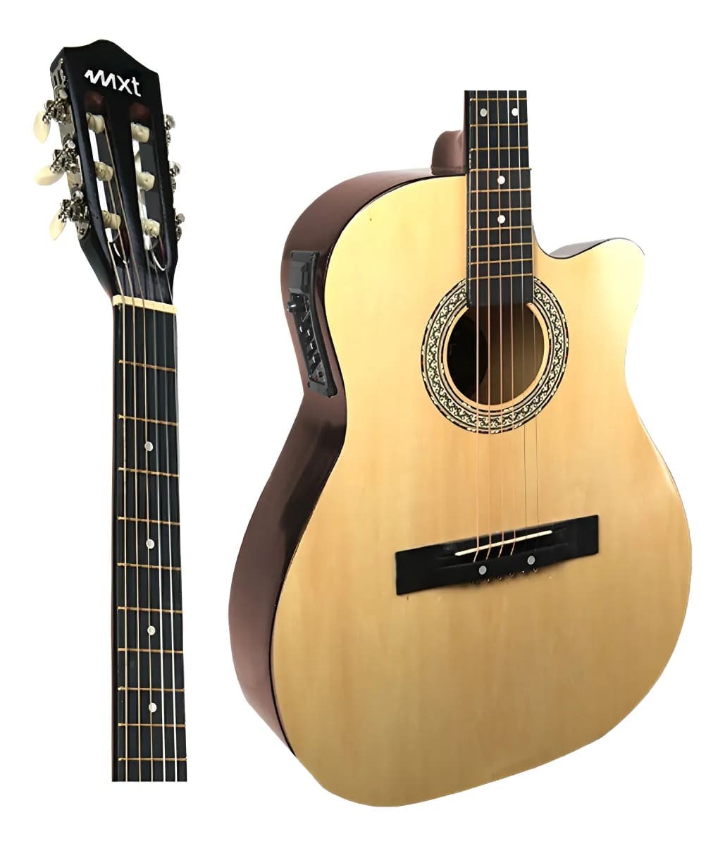 Violão Aço Elétrico Mxt Mxt 39a-ntlce 