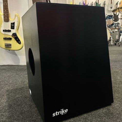 Cajon Acústico Fsa Strike Fé Sk4050 Natural/preto Com Esteira 12 Fios 