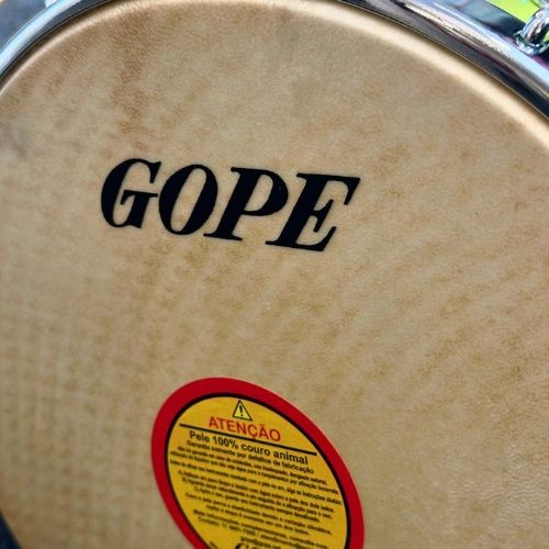 Rebolo Gope 55x11 Luminix Amarelo Pele Animal 