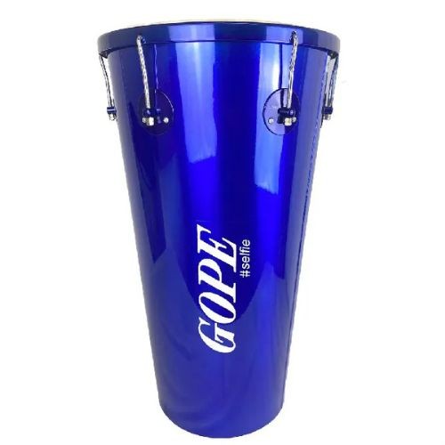 Rebolo Gope 45x10 Cônico Pele Animal Selfie Azul 