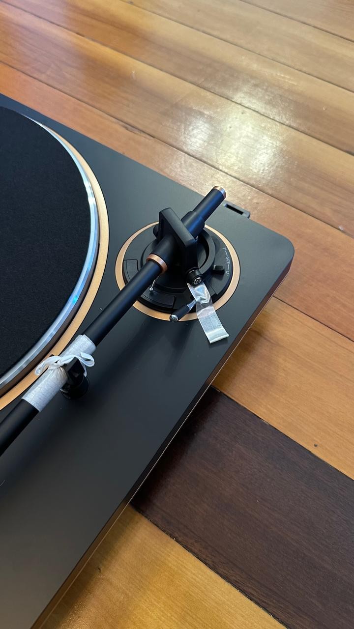 Toca Discos Audio Technica Bluetooth At-lp70xbt-bz-c