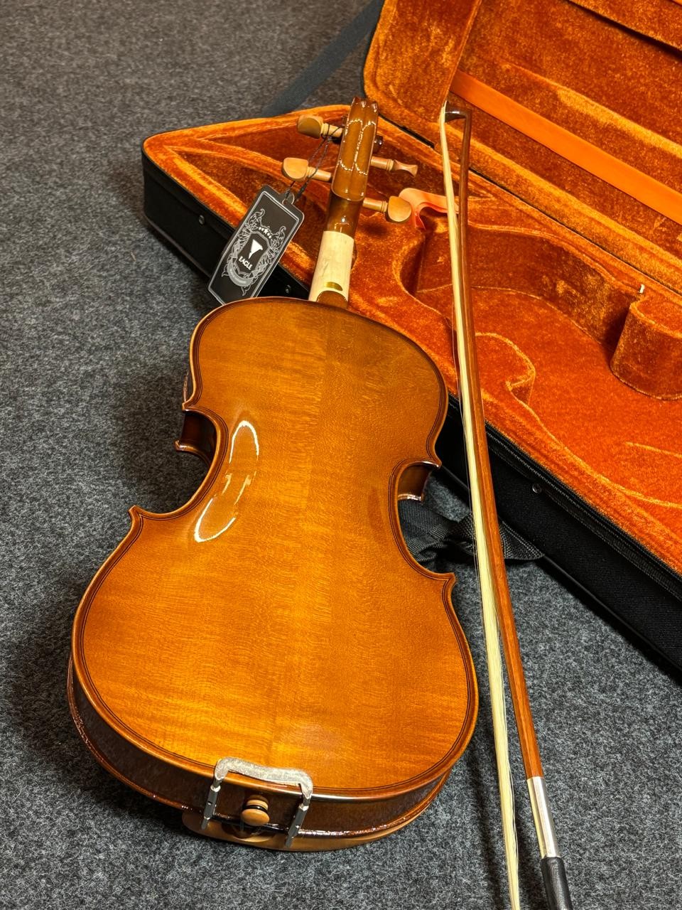 Violino Eagle Enverzinado Tampo Sólido Ve-441 4/4 