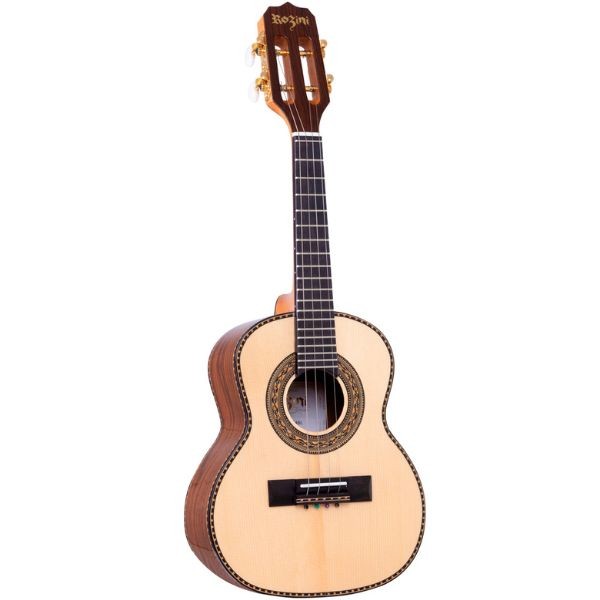 Cavaquinho Rozini Rc15.at.lp Presenca Brasil Esplendor Louro Preto Natural Tampo Sólido 