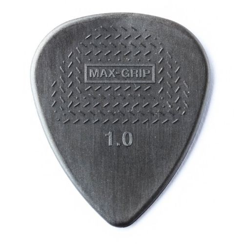 Palheta Maxgrip Nylon 1mm Cinza Pct C/12 449p.1.0 Dunlop 