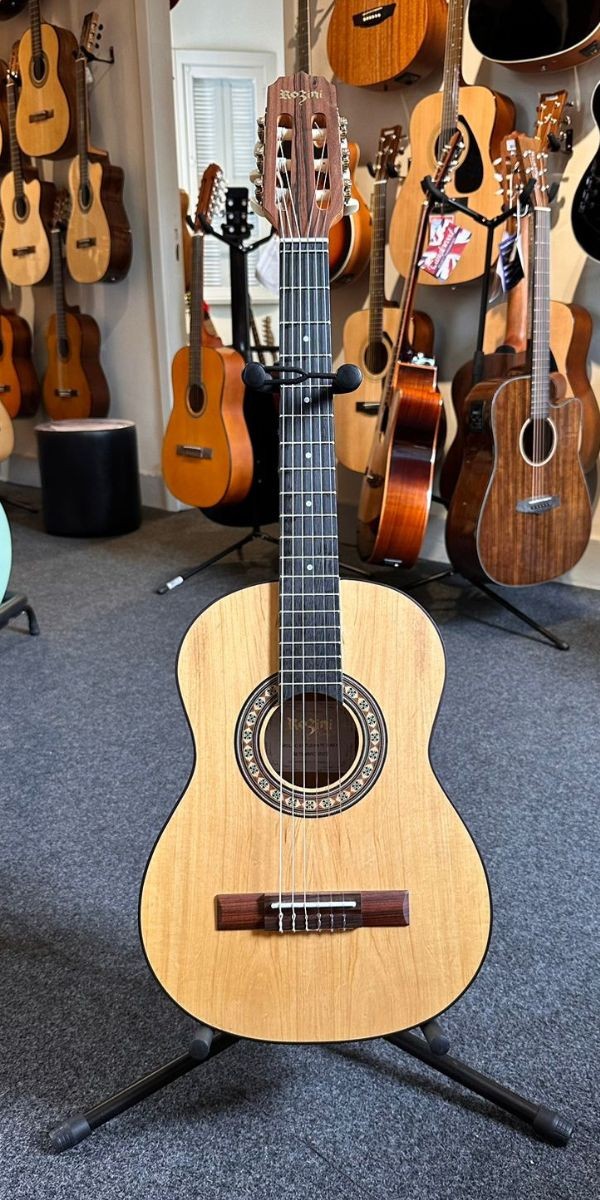 Violão Rozini Estudante Baby Nylon Acustico Rx205 Acn Natural Satin 