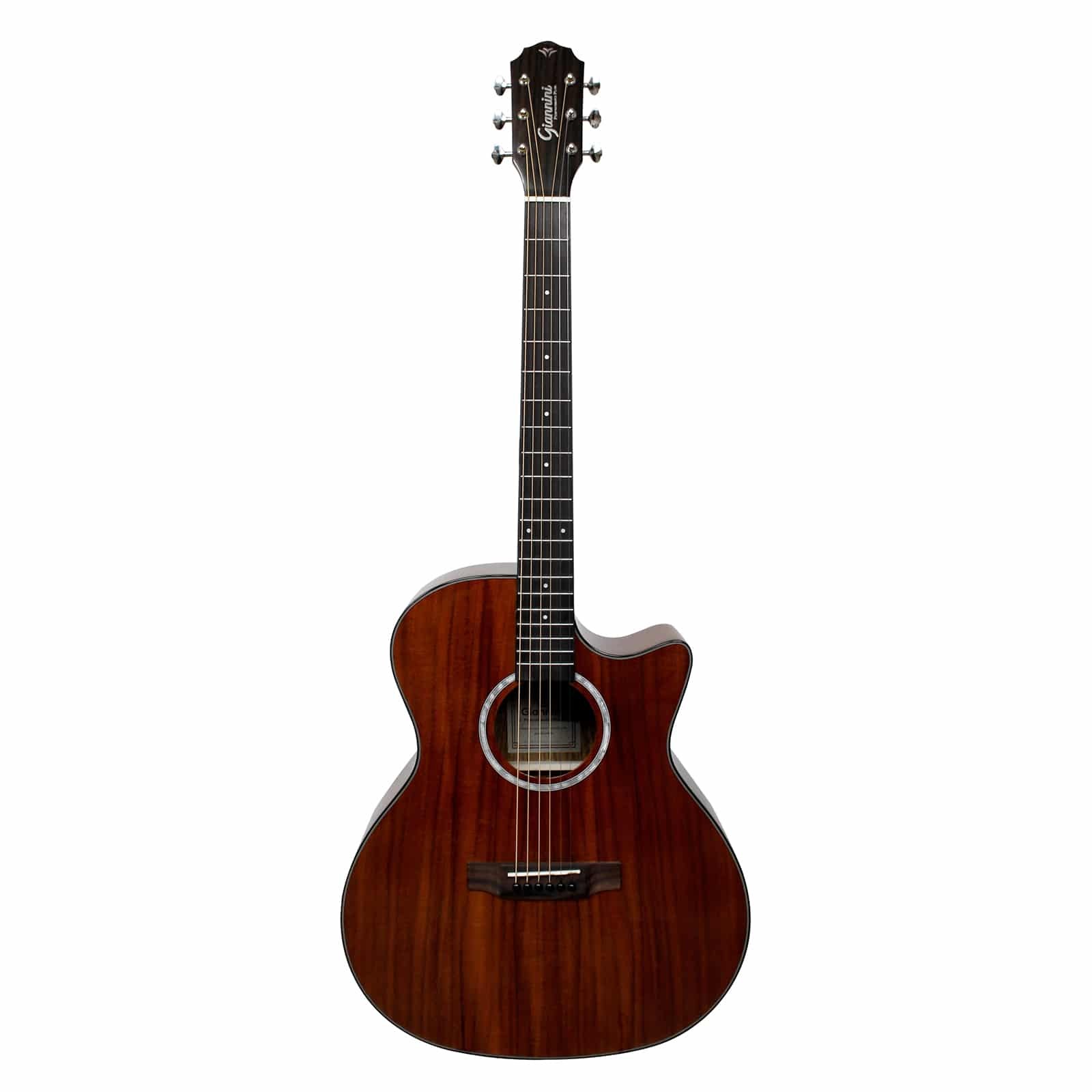Violão Aço Eletroacústico Giannini Performance Plus Gac Plus Ceq Koa (koa) 