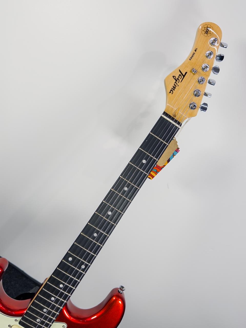 Guitarra Stratocaster Tagima Woodstock Tg-500 Canhota Candy Apple Red