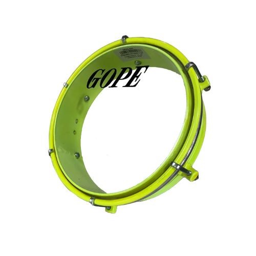 Tamborim Gope 6" Luminix Amarelo Aro Cromado 595alxacrc 