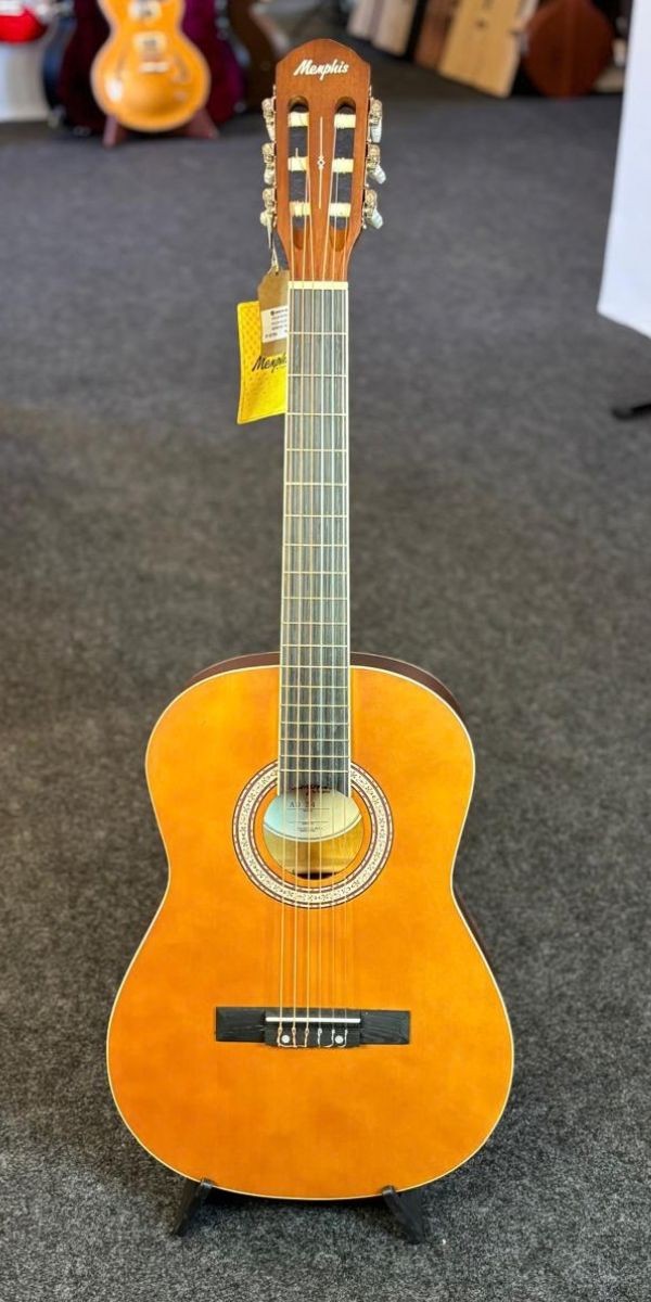 Violão Memphis Tagima Ad-34 Nts 3/4 Nylon Clássico Natural Satin 