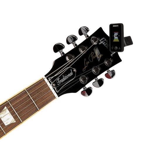 Afinador Clip D’addario Eclipse Preto Para Violão Guitarra e Baixo 