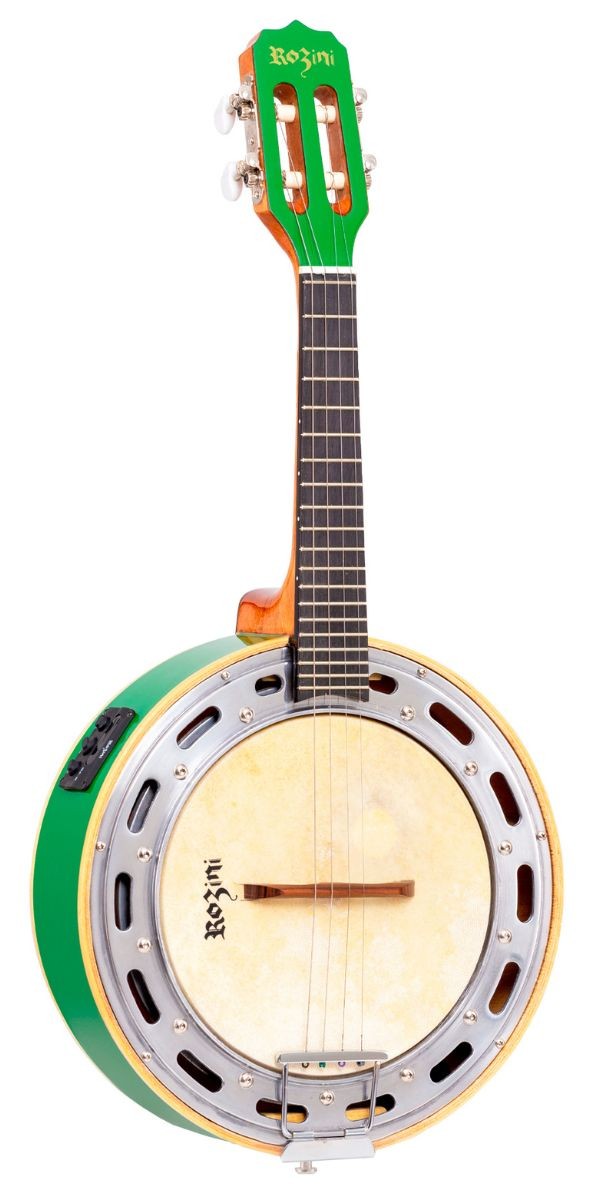 Banjo Rozini Rj11.egc.vd Color Ativo Verde eq Gc-2 Caixa Larga 