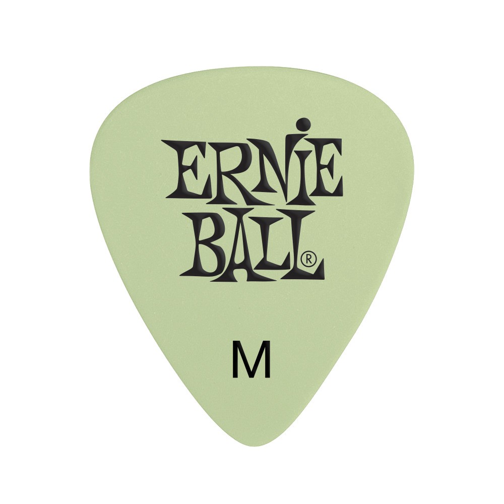 Palhetas Médias Ernie Ball Super Glow 
