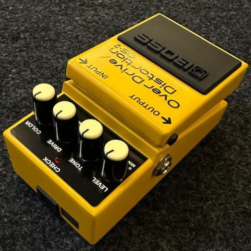 Pedal de Drive e Distorção Boss Os-2 Overdrive Distortion 