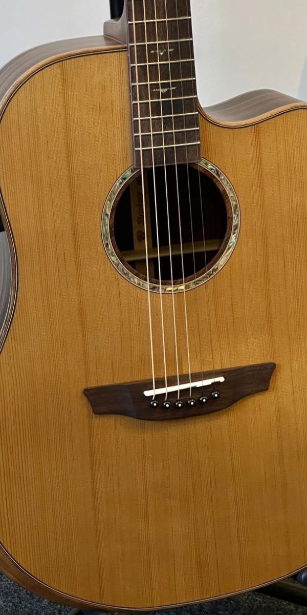 Violão Strinberg Diamond Dd5scr rt ns Aço Eletroacústico Roasted Spruce Com Case 