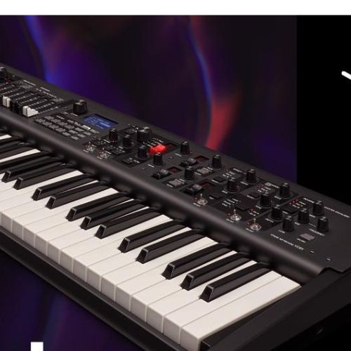 Yamaha Yc73 Stage Keyboard 73 Teclas Bhs Balanced Hammer Standard Com Drawbars Físicos, Vcm Organ, Awm2 e fm 