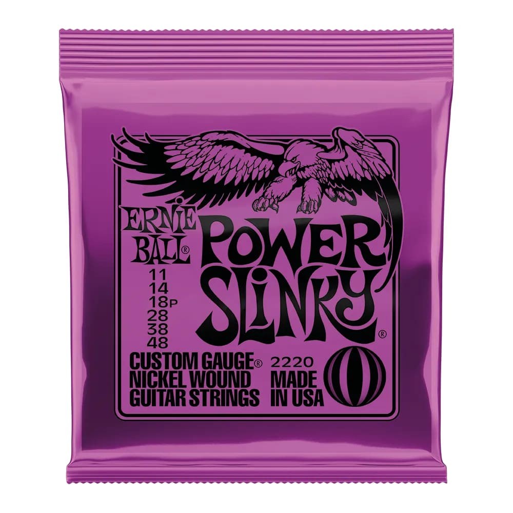 Encordoamento Guitarra Ernie Ball 011.048 Power Slinky 