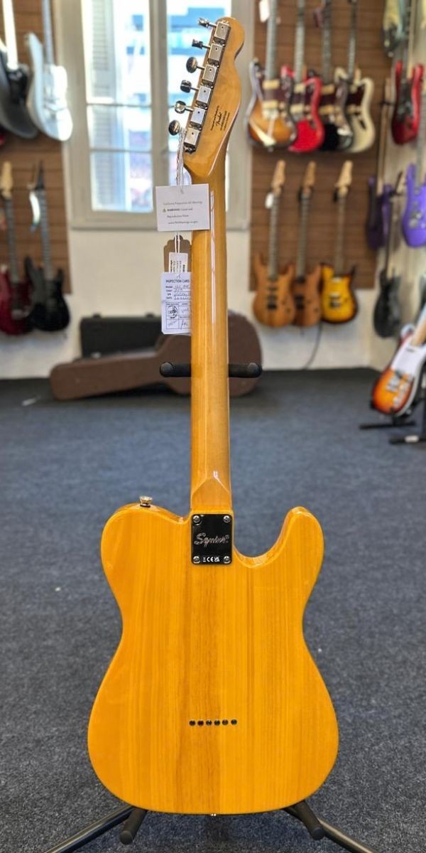 Guitarra Squier Affinity Series Telecaster Left-handed Canhota Butterscotch Blonde Maple by Fender 