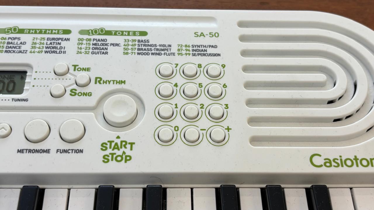 Teclado Infantil Casio Sa50h2