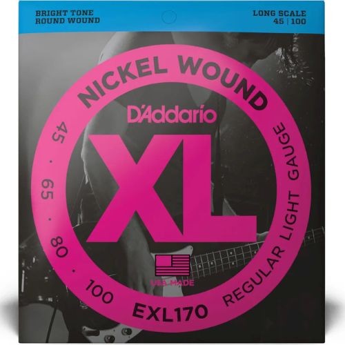 Encordoamento Baixo Daddario 4c Exl170 0.45 