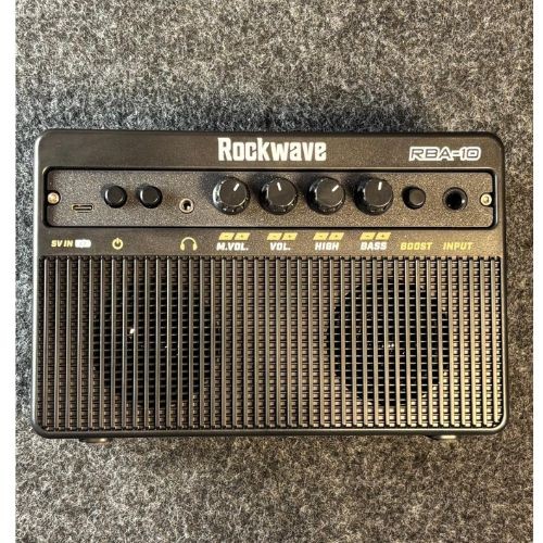 Amplificador Rockwave Rba10 Contrabaixo 