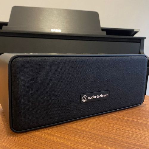 Caixa de Som Bluetooth Portátil Audio-technica At-sp65xbt Com Bateria Recarregável 