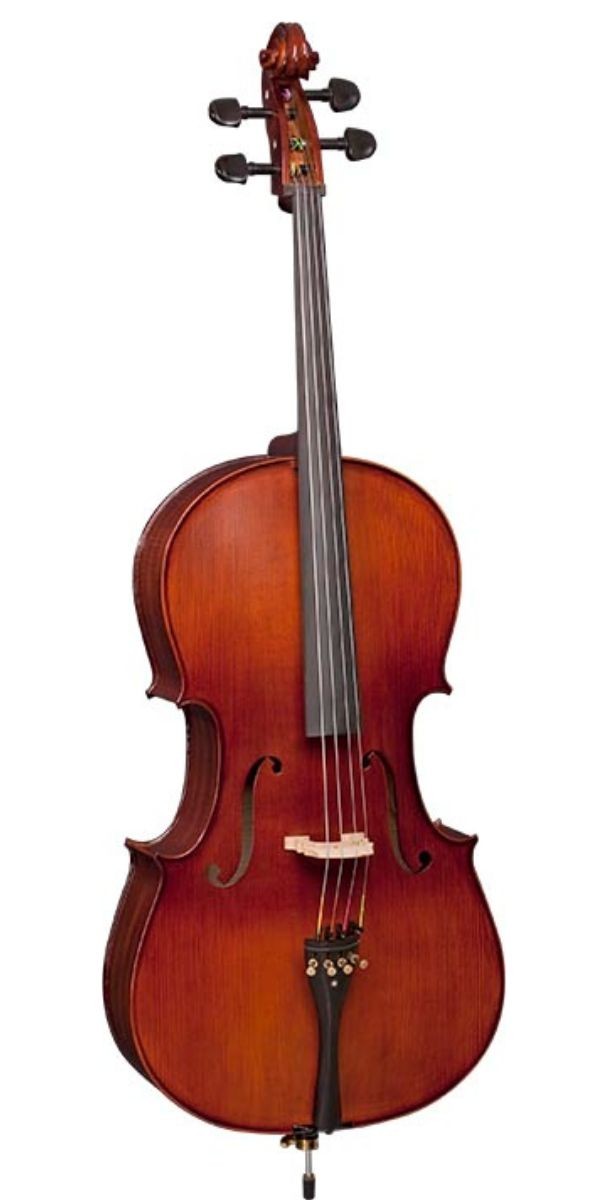 Violoncelo 4/4 Eagle Satin Com Bag, Tampo Sólido em Abeto, Maple Sólido e Arco Octogonal Ce300 