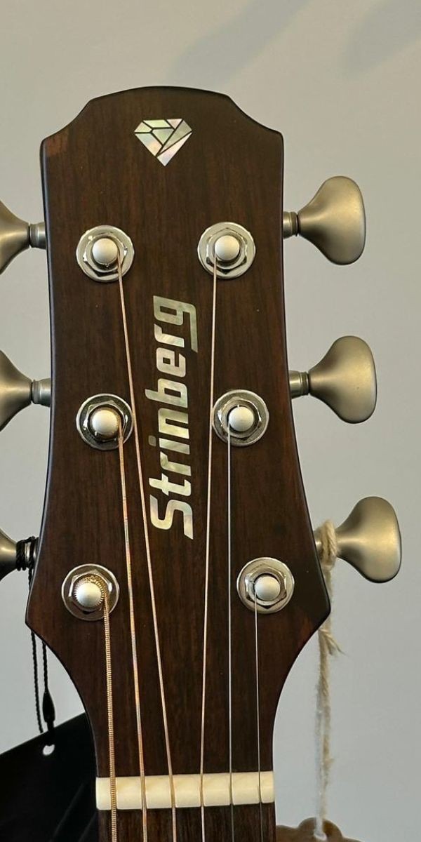 Violão Strinberg Diamond Dd5scr rt ns Aço Eletroacústico Roasted Spruce Com Case 