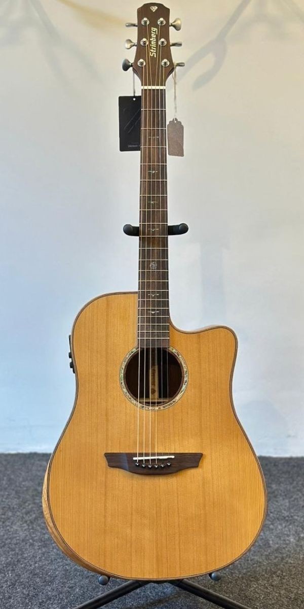 Violão Strinberg Diamond Dd5scr rt ns Aço Eletroacústico Roasted Spruce Com Case 