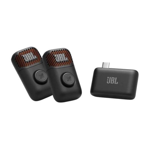 Microfone Jbl Easysing Mic Mini Duo Sem Fio Com ia Para Karaokê – Kit 2 Microfones 