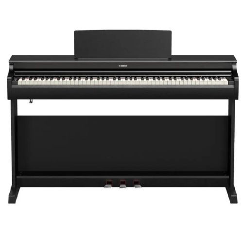 Piano Digital Yamaha Arius Ydp-166b Preto 88 Teclas Grandtouch-e Bluetooth Com 3 Pedais 