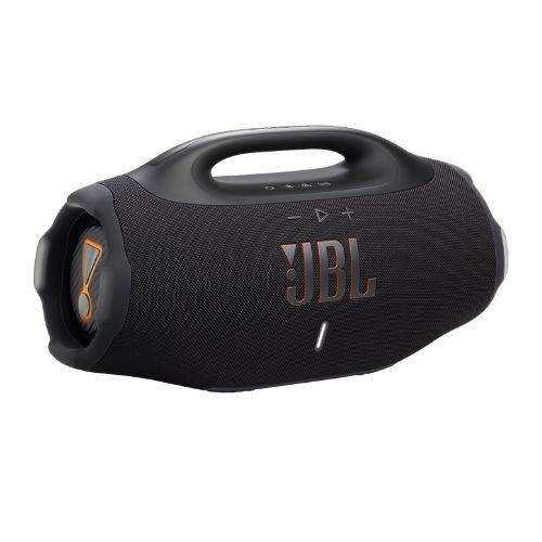 Jbl Boombox 4 Preta Caixa de Som Bluetooth Portátil 210w Rms Com ai Sound Boost 