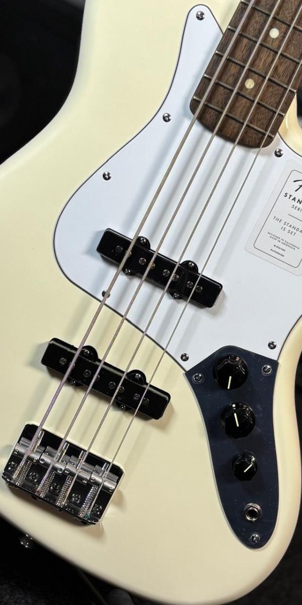 Baixo Fender Standard Jazz Bass Olympic White 