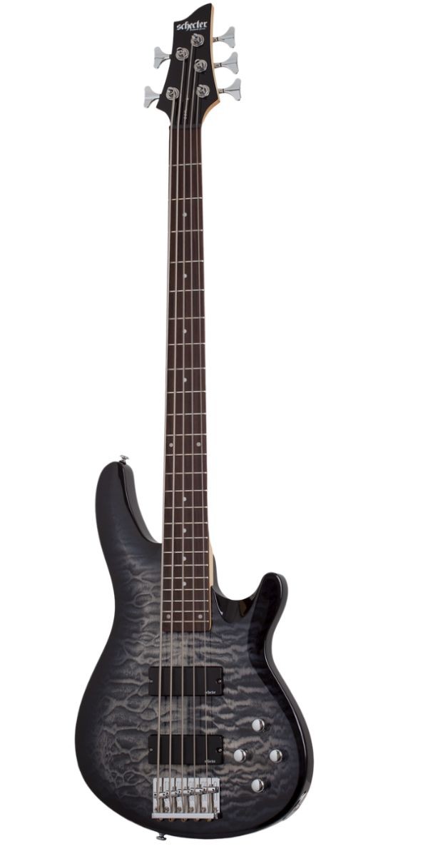 Baixo 5 Cordas Schecter C-5 Plus Charcoal Burst 593 