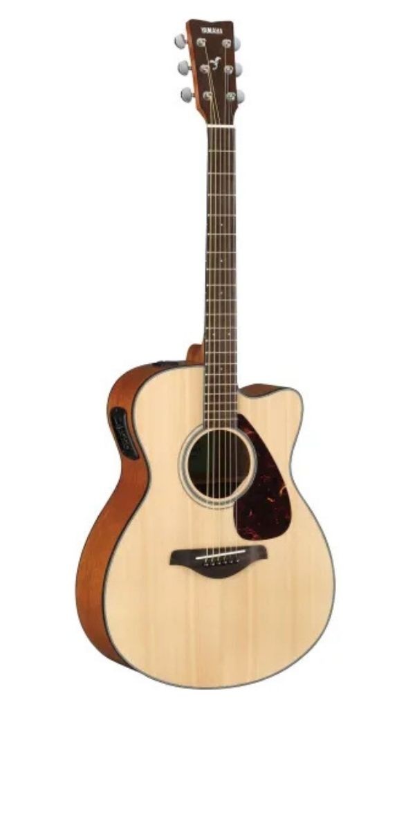 Violão Yamaha Fsx800c/02 Eletroacústico Aço Natural 