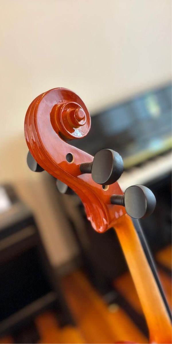 Violoncelo Vivace Mozart Cmo34 3/4 Completo — Ideal Para Estudantes, Jovens Músicos e Aulas 