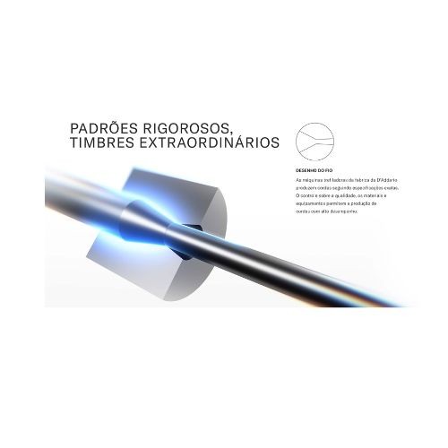 Encordoamento Para Baixo 4 Cordas 40-95 Escala Longa D'addario xl Nickel Exl22 