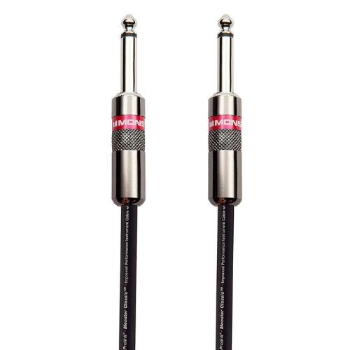 Cabo Para Instrumento Monster Classic Prolink 21ft 6,40m P10/p10 Reto – 600496-00 