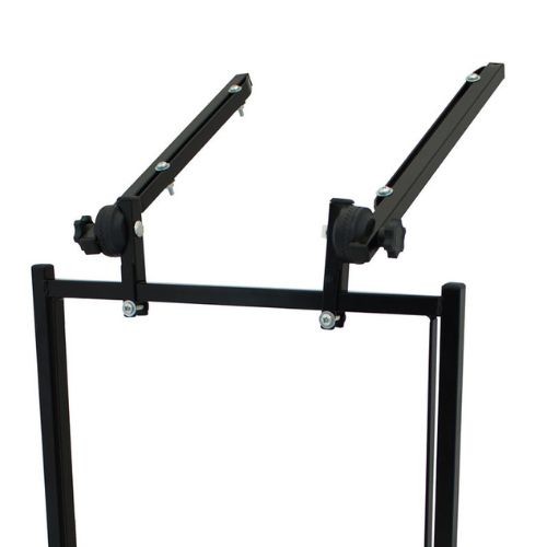 Rack Visão Musical Rk-g19 Grande Para Periféricos 19” Com Rodízios e Regulagem 